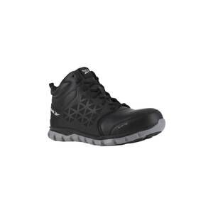 NEW REEBOK WORK men's sublite cushion work safety toe shoes in black